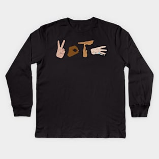 Vote Kids Long Sleeve T-Shirt